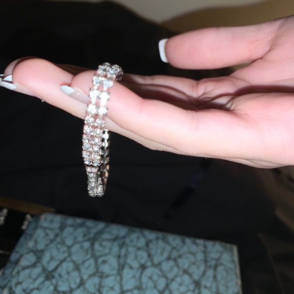 Diamond Crystal Bracelet - Picture 2 of 2